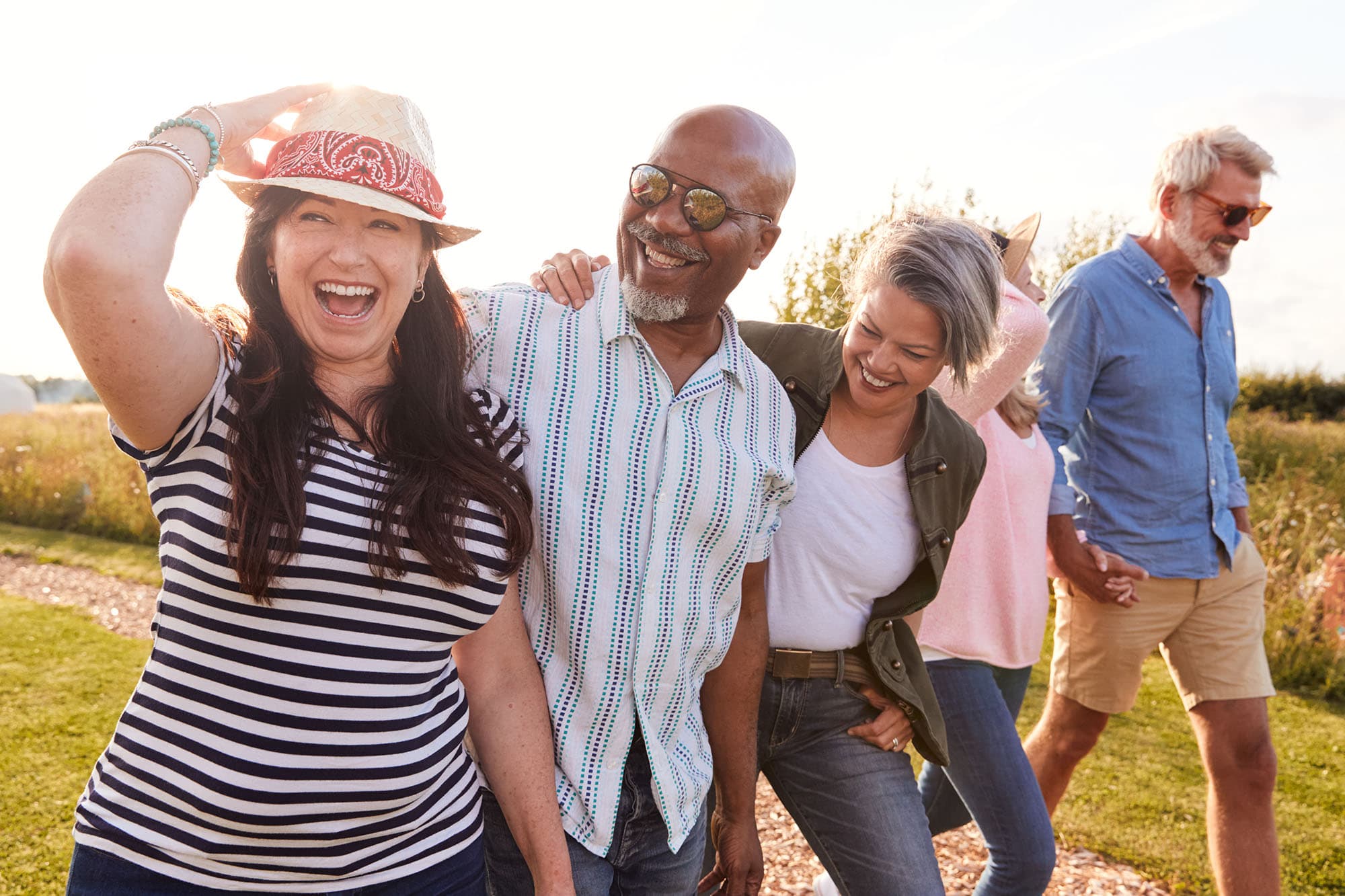 group of happy people
